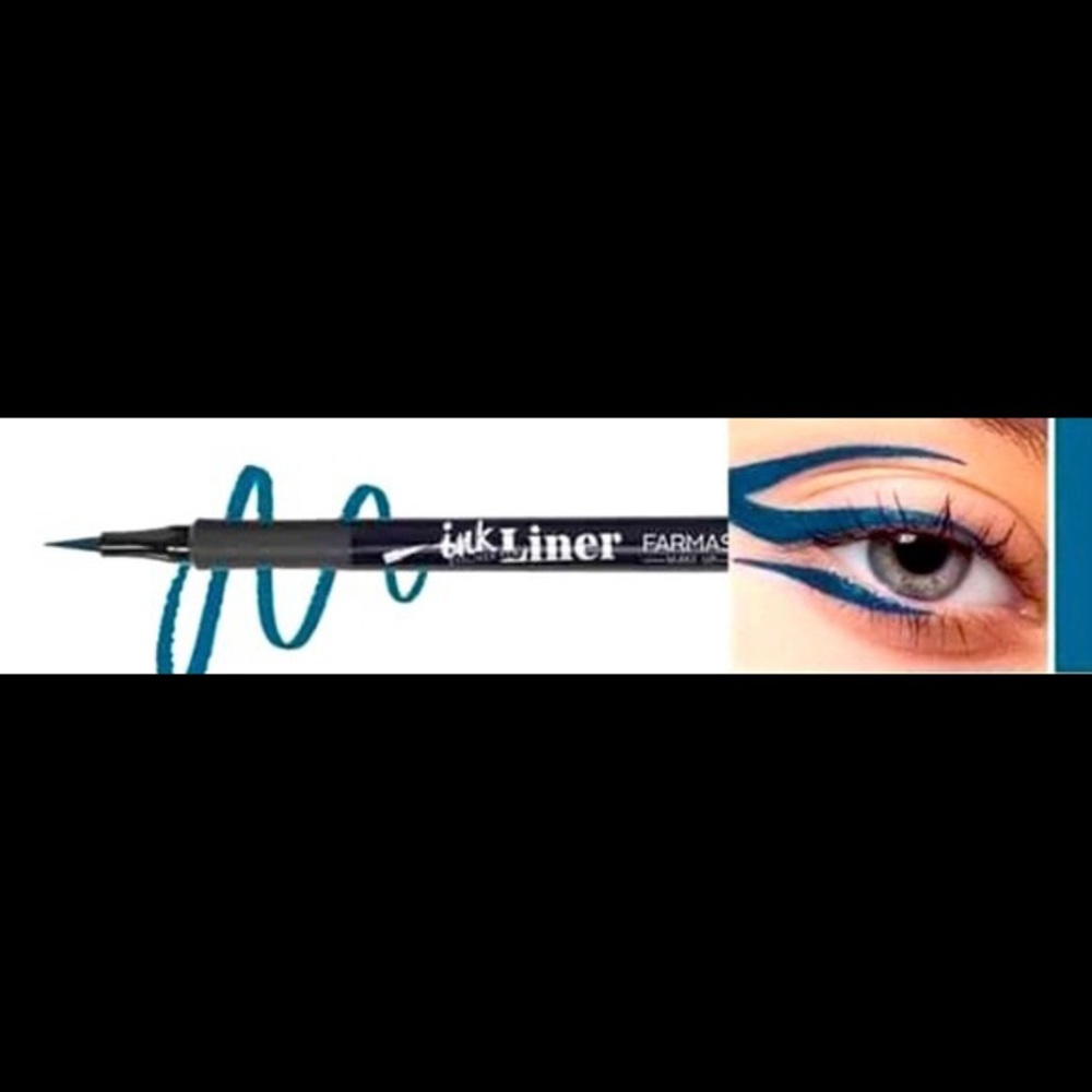 Dark blue ink liner